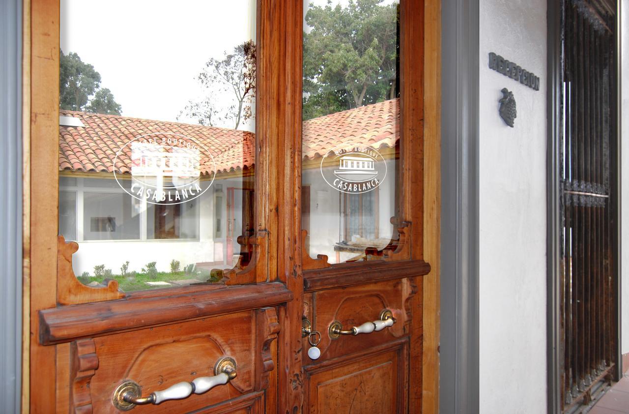 Hotel Boutique Bc Wine Casablanca Exterior foto