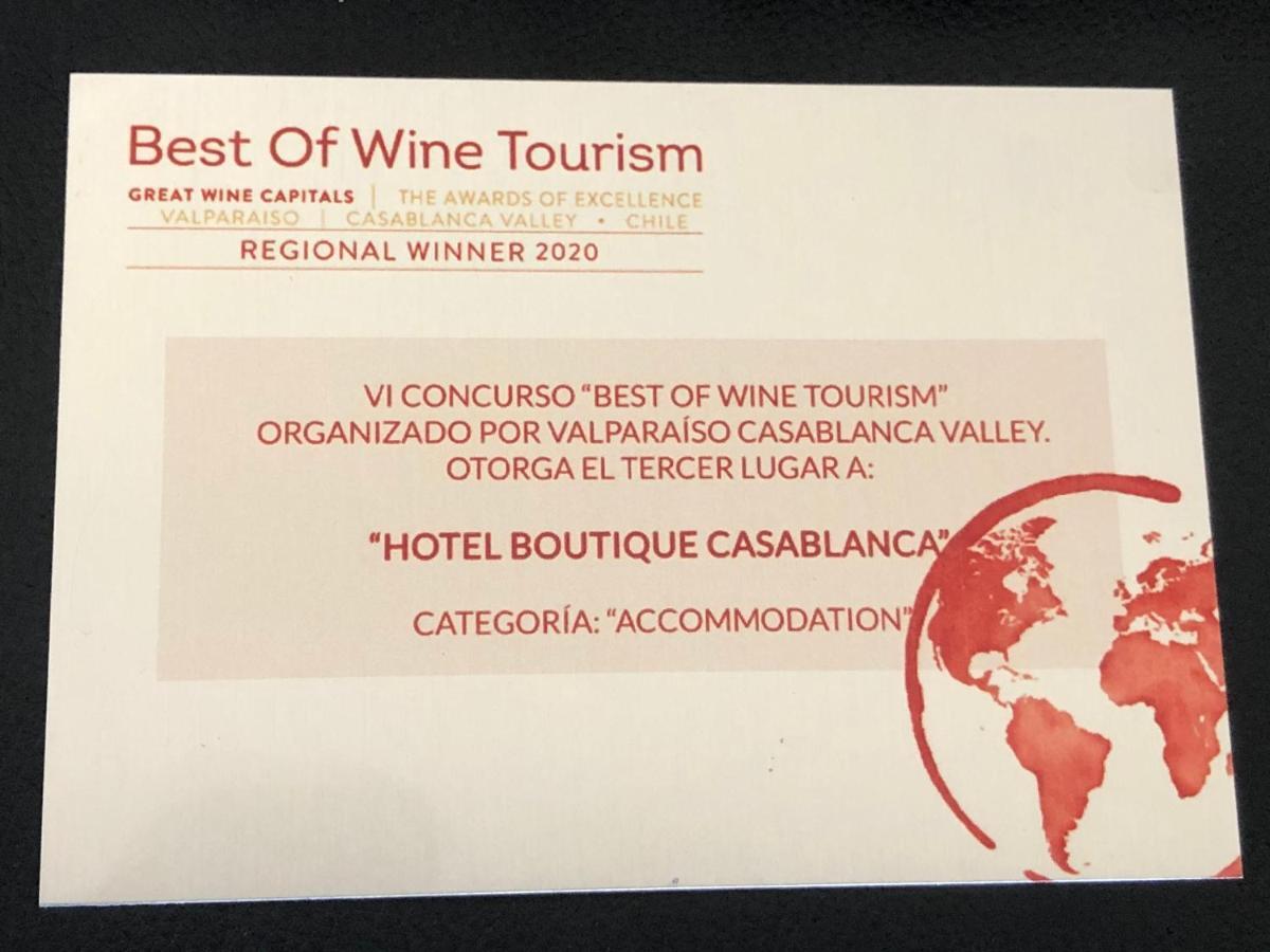 Hotel Boutique Bc Wine Casablanca Exterior foto